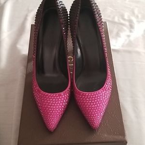 Ombre Crystal Gucci Heels